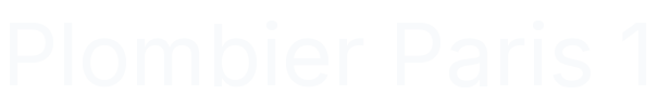 Plombier Paris 1 Logo